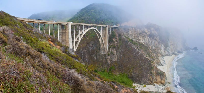 כביש 1 קלפורניה - גשר יפה